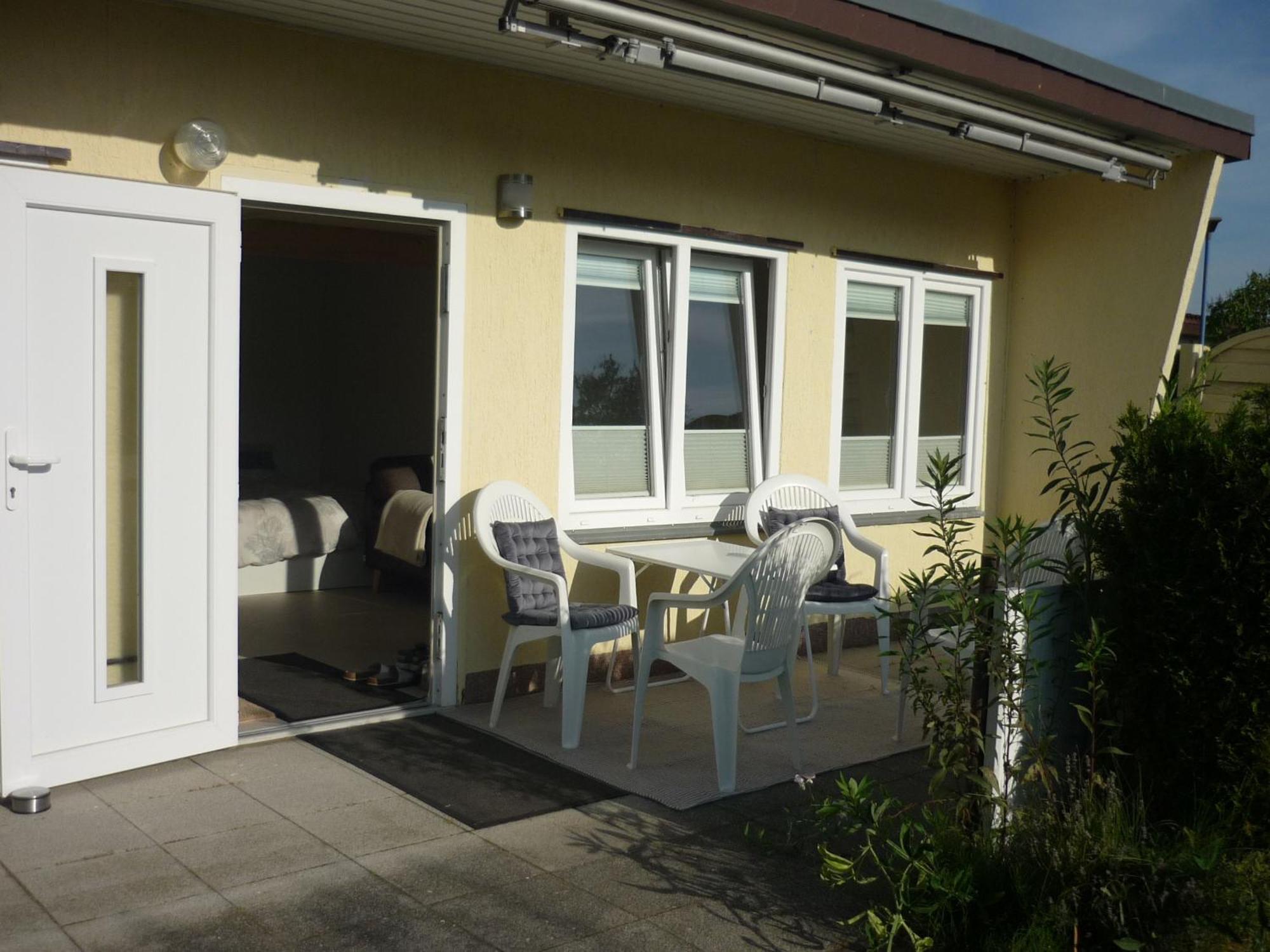 Bungalow Oase Der Ruhe Lobbe Exterior foto